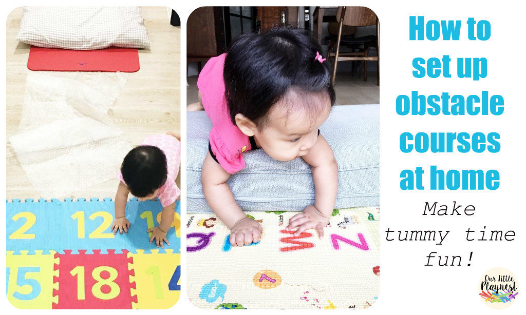 Baby tummy time fun with cushion gym balls sensory play books our little playnest Jacinth Liew