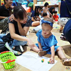parent child workshop play and learn our little playnest fine motor hand eye coordination math counting one to one correspondence