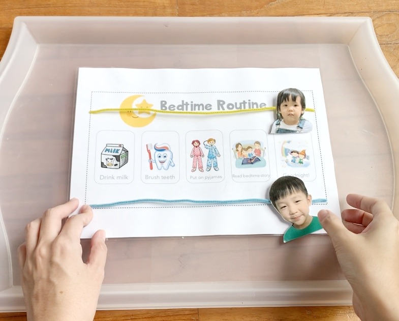 3 reasons why you should set up a bedtime routine with your child (Free bedtime routine slide template included!)
